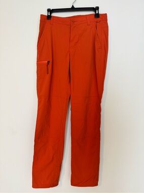 REI Womens  Bright Orange Cargo Pants
